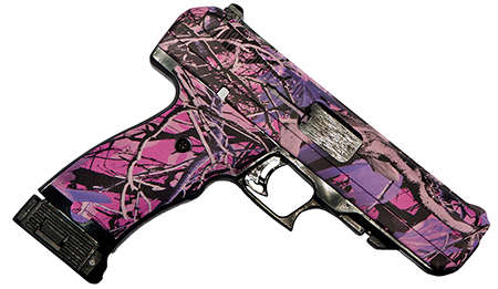 Handguns Hi Point Firearms 4.50" 45ACP HI-P 34510PI    JHP 45   4.5  9R PINKCAMO • Model: 4.50"